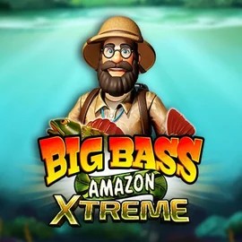 Big Bass Amazon Xtreme slot logo by Pragmatic Play at Tikitaka Casino
