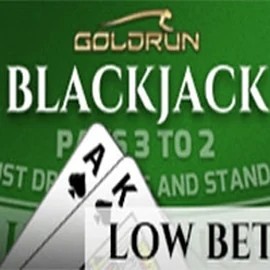 Blackjack Low Bets slot logo by Holland Power Gaming at Tikitaka Casino