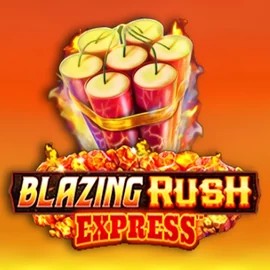 Slots logo of Blazing Rush Express from AreaVegas at Tikitaka Casino