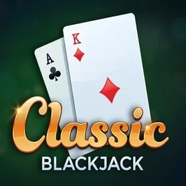 Classic Blackjack logo by Red Tiger Gaming Tikitaka Casino