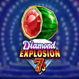 Diamond Explosion 7s slot logo by RubyPlay at Tikitaka Casino