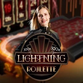 Lightning Roulette logo by Evolution Tikitaka Casino