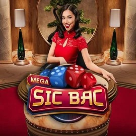 Mega Sic Bac game by Pragmatic Play – logo hosted on Tikitaka Casino