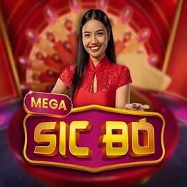 Official Live Casino logo: Mega Sic Bo by Pragmatic Play at Tikitaka Casino