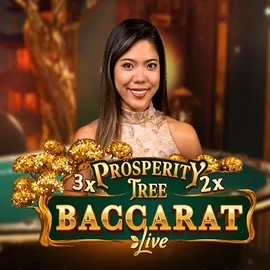 Prosperity Tree Baccarat logo by Evolution at Tikitaka Casino