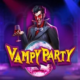 Vampy Party online game logo by Pragmatic Play on tikitakacasino-espana.com
